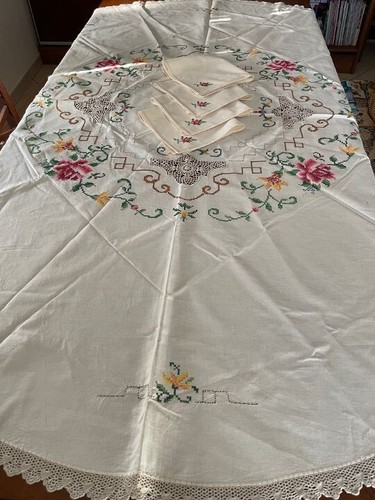 Tovaglia rotonda vintage - tovaglia,