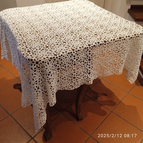 Tovaglia bianca cotone - tovaglia,
