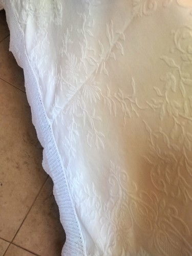 Copriletto picche bianco - copriletto,
