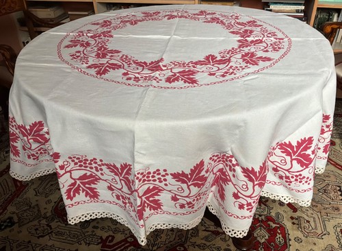 Tovaglia ovale cotone con - tovaglia,
