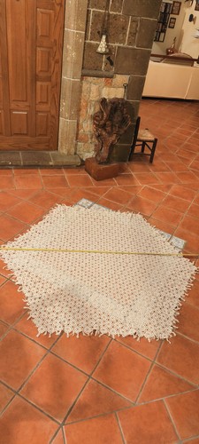 Tovaglia vintage realizzata - tovaglia,